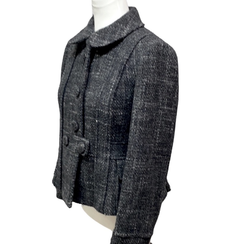 Tocca Charcoal Wool Blend Tailored Jacket - image 2